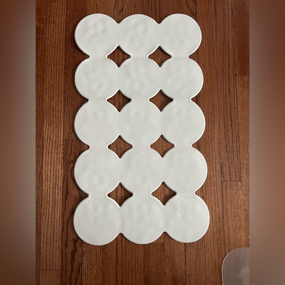 Nonslip White‎ Suction Bathmat